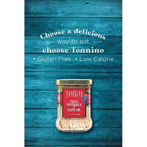 Tonnino Ventresca Tuna In Olive Oil 6.7 Oz. Jars Pack Of 6