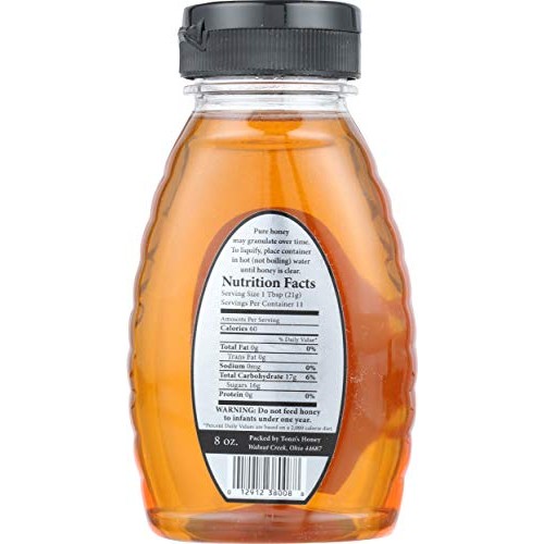 TONNS Honey Ohio Premium Honey, 8 OZ