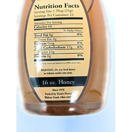 Tonns, Honey Orange Blossom, 16 Ounce