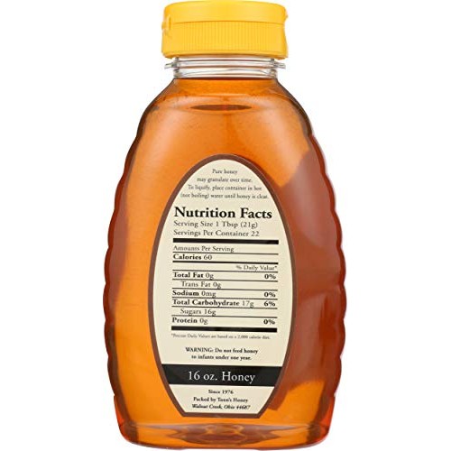Tonns, Honey Orange Blossom, 16 Ounce