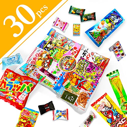 Japanese Candy Assortment 30Pcs , Full Of Dagashi. Tonosama Candy Japanese Candy Assortment 30Pcs , Full Of Dagashi. Tonosama Candy
