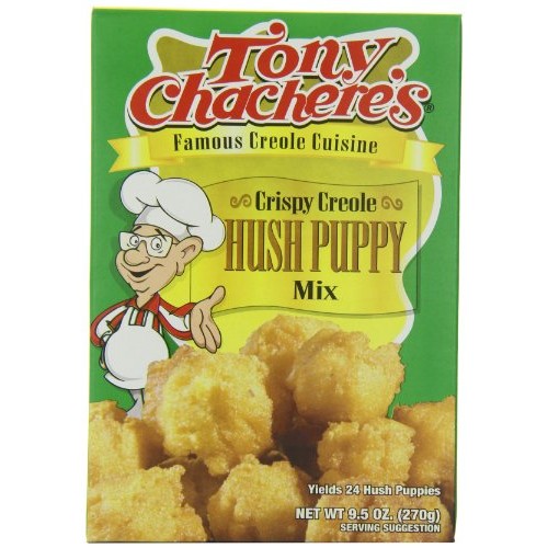Tony Chacheres Creole Hush Puppy Mix, 9.5-Ounce Bags Pack Of 12
