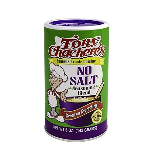 Tony Chacheres No Salt Seasoning Blend, 5 Ounce Shaker