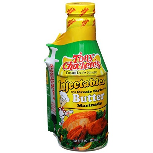 Tony Chachere Injectable Marinades With Injector, Creole Style B