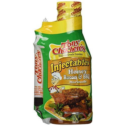 Tony Chachere Injectable Marinades With Injector, Honey Bacon Bb