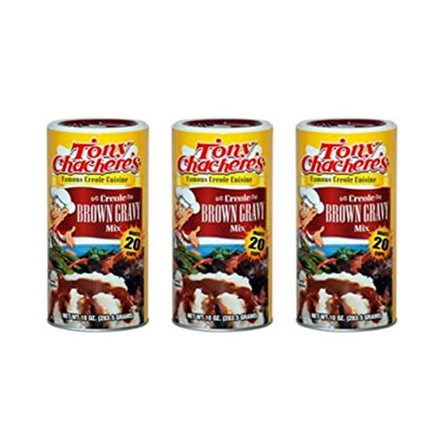 Tony Chachere Instant Gravy Mix, Instant Brown Gravy, 3 Count
