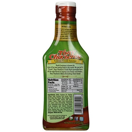 Tony Chachere Pourable Marinades, Chicken Marinade, 3 Count
