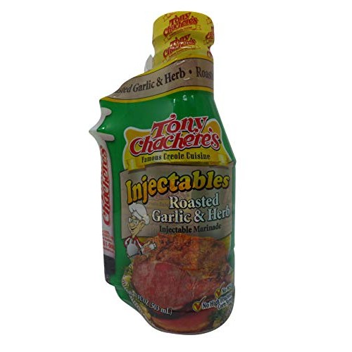 Tony Chacheres Marinade Roasted Garlic &Amp; Herb W/ Injector - 17 Oz