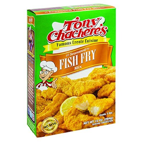 Tony Chacheres Seasoned Fish And Seafood Fry Mix, 10 Ounce Box