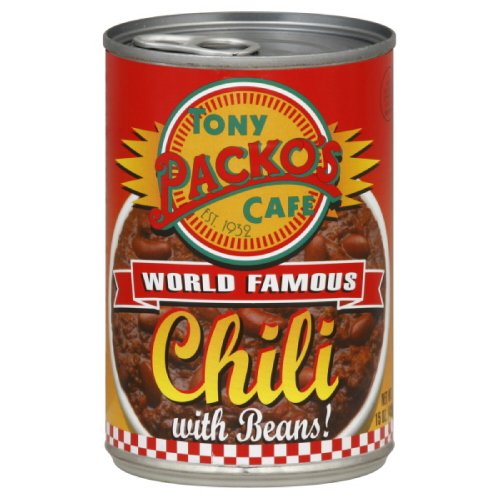 Tony Packo Chili With Beans, 15-Ounce Pack Of 6