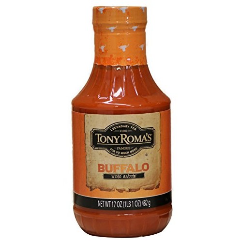 Tony Romas Buffalo Wing Sauce, 17 Ounce Pack Of 6