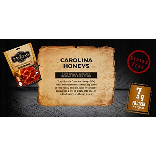 Tony Romas Pork Jerky Bites, Gluten Free, Healthy Homemade Styl