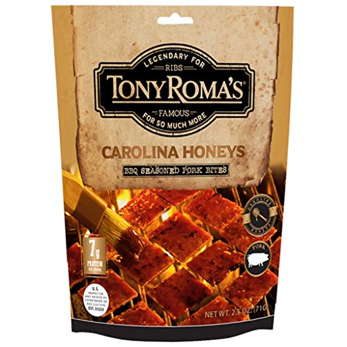 Tony Romas Pork Jerky Bites, Gluten Free, Healthy Homemade Styl