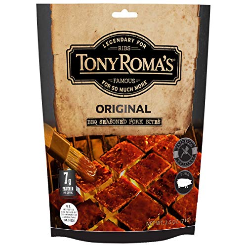 Tony Romas Pork Jerky Bites, Gluten Free, Healthy Homemade Styl
