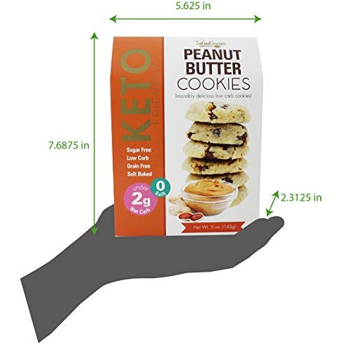 Too Good Gourmet Keto Cookies, Soft-Baked Healthy Snacks, Sugar
