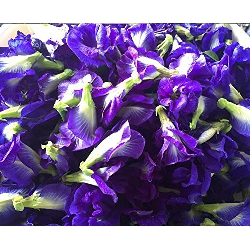 Tooget Organic Dried Pure Butterfly Pea Flowers, Natural Clitori