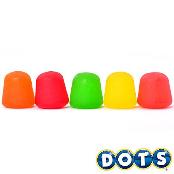 DOTS Assorted Fruit Candy, 6.5 Oz Box, Pack of 12