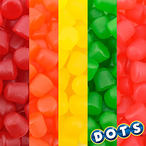 Dots Assorted Fruit Candy, 6.5 Oz Box, Pack Of 12
