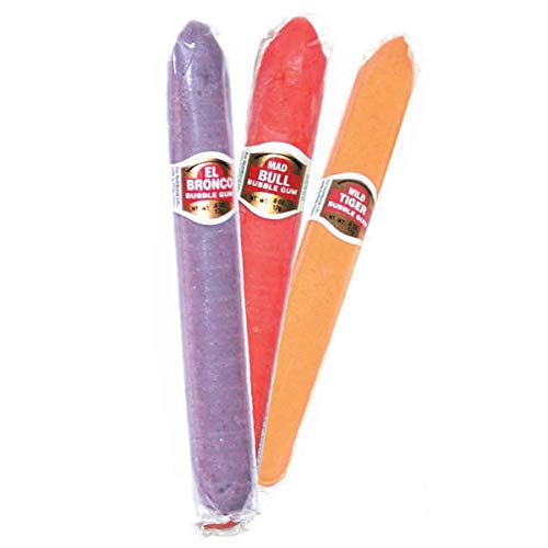 Dubble Bubble El Bubble Ii Bubble Gum Cigars, Assorted Fruit Fla