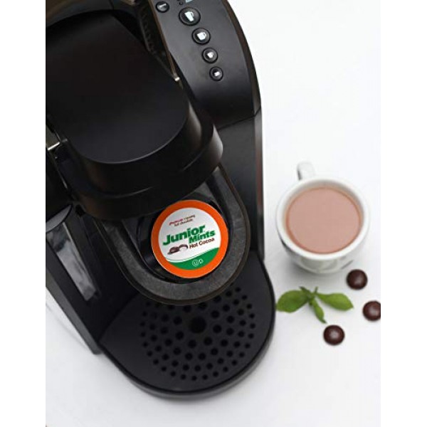 Junior Mints Chocolate Mint Hot Cocoa Pods For Keurig K-Cup Brew