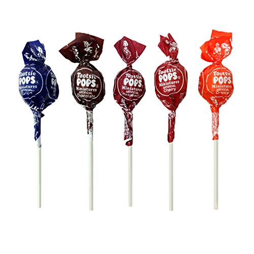 Tootsie Pops Minis With Chocolatey Center, Assorted Flavors, 300