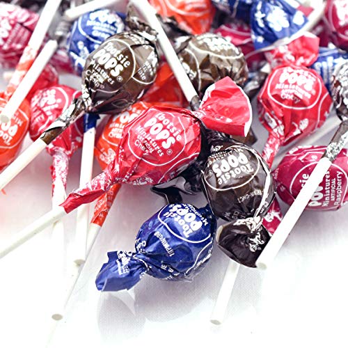 Tootsie Pops Minis With Chocolatey Center, Assorted Flavors, 300