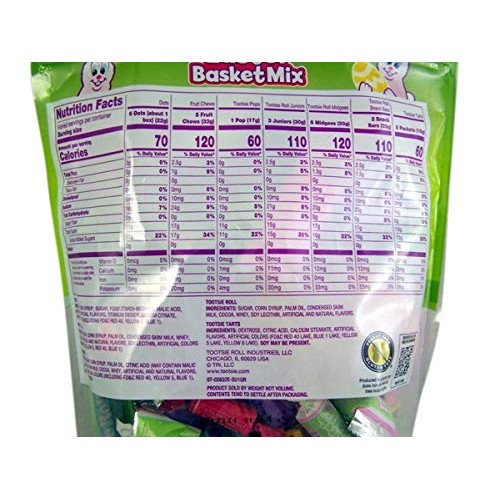 Tootsie Roll Childs Play Easter Basket Bulk Individually Wrapped...
