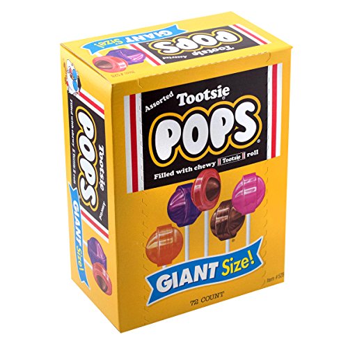 Tootsie Pops Giant Size, 3.82 Pound, 72-Count Tootsie Pops Giant Size, 3.82 Pound, 72-Count
