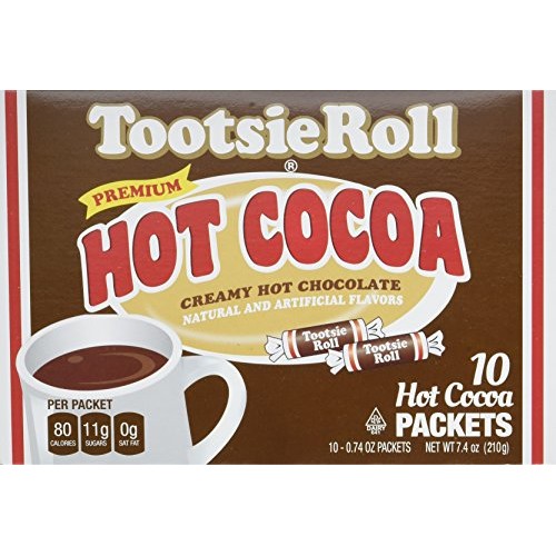 Tootsie Roll Hot Cocoa Packets, 10 Count Pack Of 6