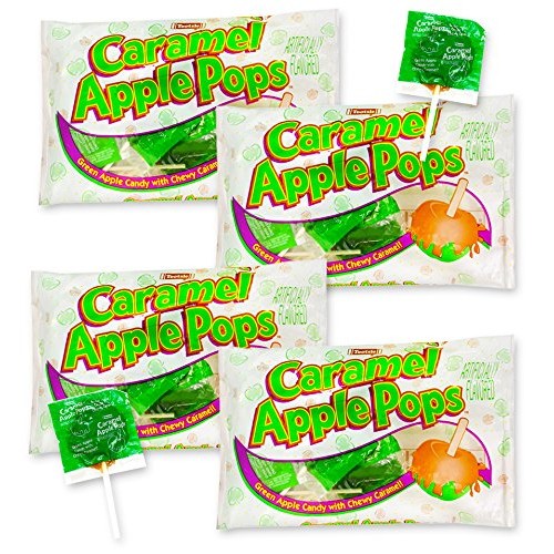 Tootsie Caramel Apple Pops~ Limited Edition 20 Ounces 4 Bags,