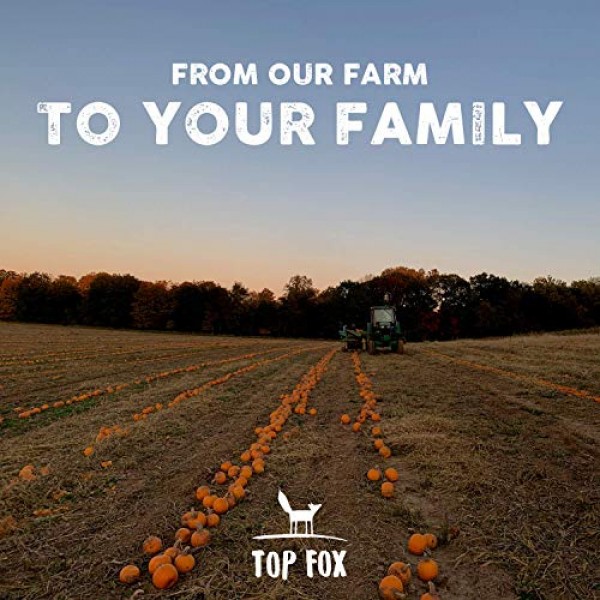 Top Fox Usa Farm-Grown Organic Pumpkin Seeds. Healthy Pop-Roaste