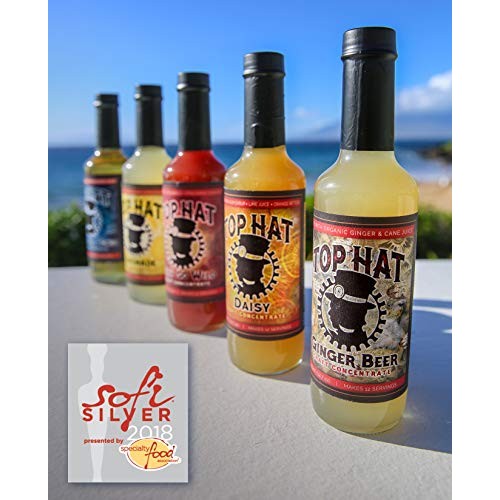 Top Hat Craft Ginger Beer - Ginger Syrup - Moscow Mule Mix 32Oz