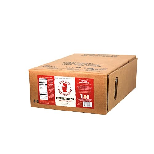 Top Hat Ginger Beer Soda Syrup Concentrate For Commercial Bag In