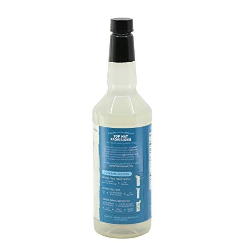 Top Hat Sugar Free Quinine Tonic Syrup - Zero Calorie Quinine Co