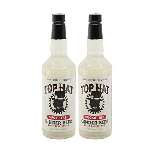 Top Hat Sugar Free Ginger Beer Concentrate - Zero Calorie Moscow