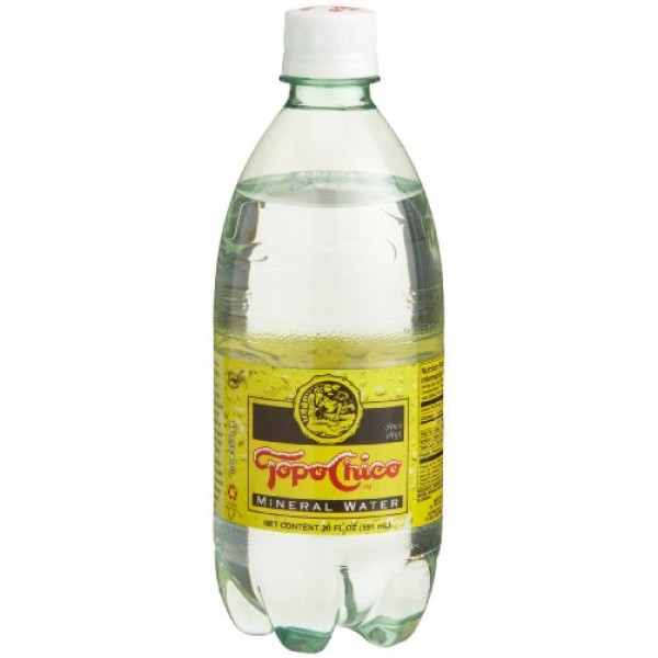 Topo Chico Mineral Water, 20-Ounce Plastic Bottless Pack Of 24