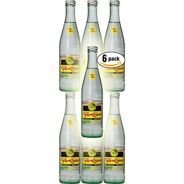 Topo Chico Mineral Water, 12oz Glass Bottle Pack of 6, Total of...