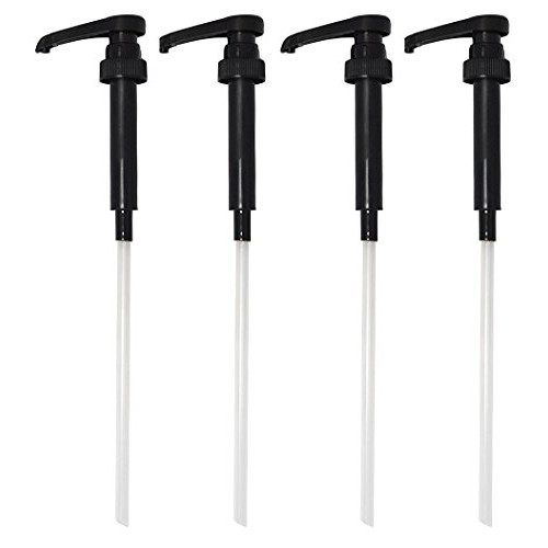 Torani And Davinci Black Syrup Pumps, Fits 25.4 Oz/750Ml Bottles