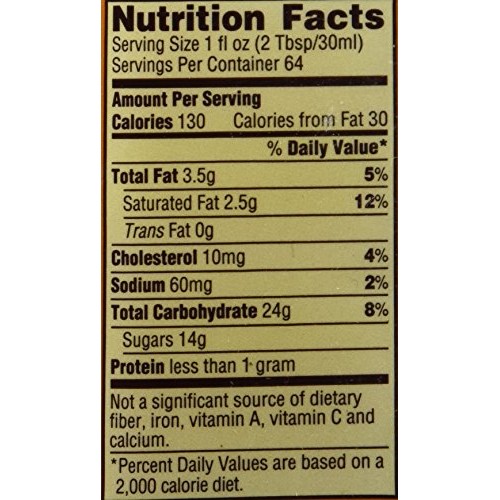 Torani Vanilla Syrup 750 Ml /25.4 Oz