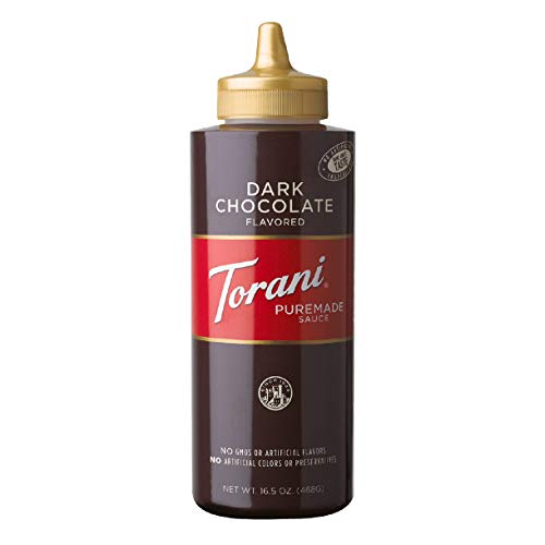 Torani Dark Chocolate Sauce, 16.5 Oz