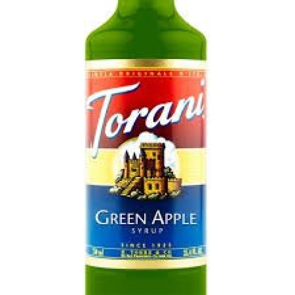 Torani 3 Pack Green Apple Syrup1 Free Pour Spout