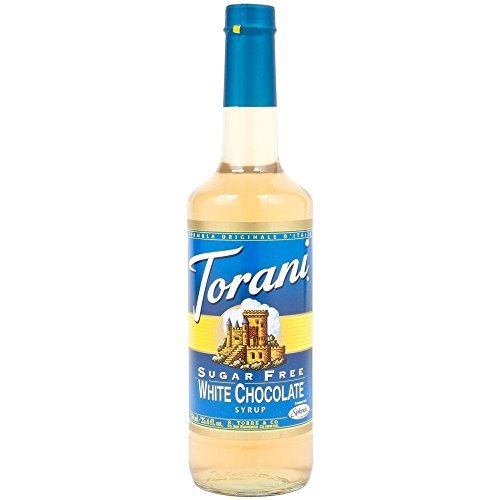 Torani Sugar Free White Chocolate Syrup With Splenda, 750 Ml