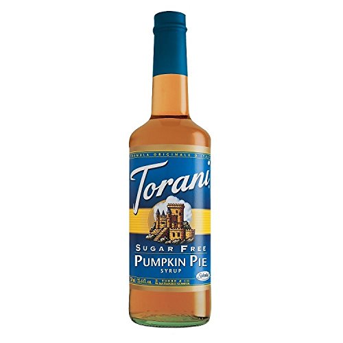 Torani Sugar-Free Syrup, Pumpkin Pie, 25.4-Ounce Bottles Pack O