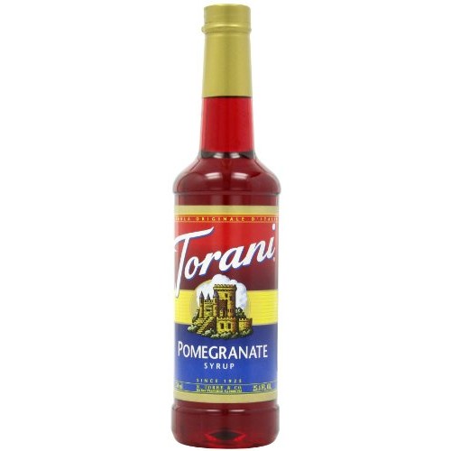 Torani Syrup, Pomegranate, 25.4 Ounce Pack Of 1