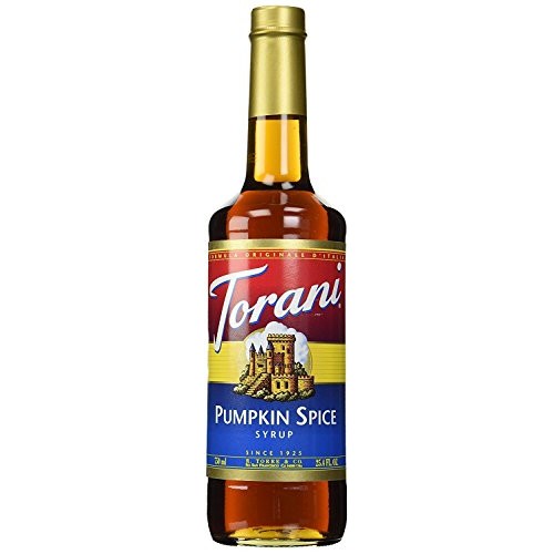 Torani 750Ml Pumpkin Spice Flavoring Syrup Premium