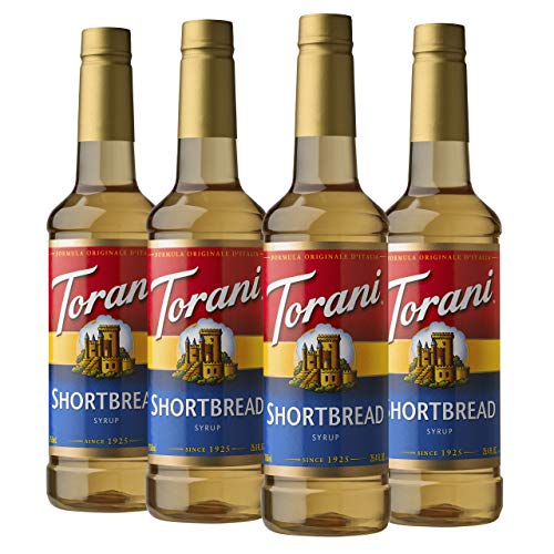 Torani Syrup, Shortbread, 25.4 Ounces Pack Of 4