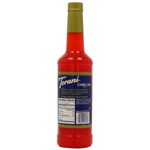 Torani Cherry Lime Syrup, 750 Ml/25.4 Oz