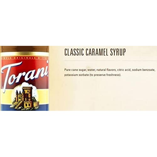 Torani Classic Caramel Syrup, 750 Ml