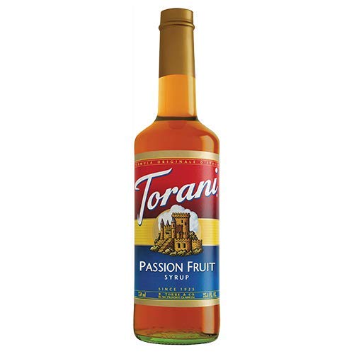 Torani Passion Fruit Syrup 1 Single 750 Ml Bottle