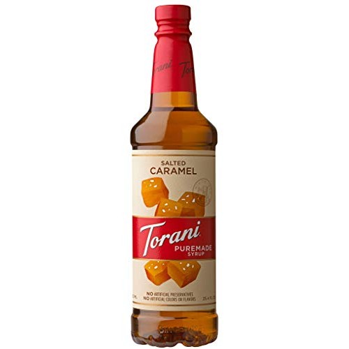 Torani Puremade Salted Caramel Syrup, 750 Ml